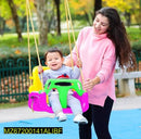 3-in-1 Swing for Kids Plastic Outdoor Play -- Convertible Grow-With-Me Seat