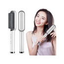 Premium Ceramic Hair Straightener Brush White