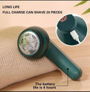 Green Rechargeable Lint Remover for Home & Cars