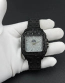 Luxury Diamond Rhinestone Watch Rose Gold Chain Strap -- Sparkling Elegant Women's Wristwatch