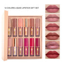 Mocallure 12 Pcs Matte Liquid Lipgloss Set