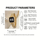 Women Square Digital Touch Watch by Ezee Mall