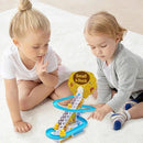 Musical Climbing Duck Toy Blue by ezee mall