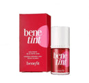 Benefit benetint lip and cheek stain with red packaging on a white background
