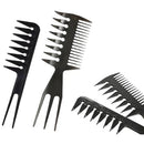 Professional 10 Piece Black Hair Comb Set