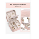 Luxury 2 Piece Pink Multi Layer Jewelry Box Set