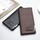 Slim PU Leather Bifold Mens Wallet by Ezee Mall